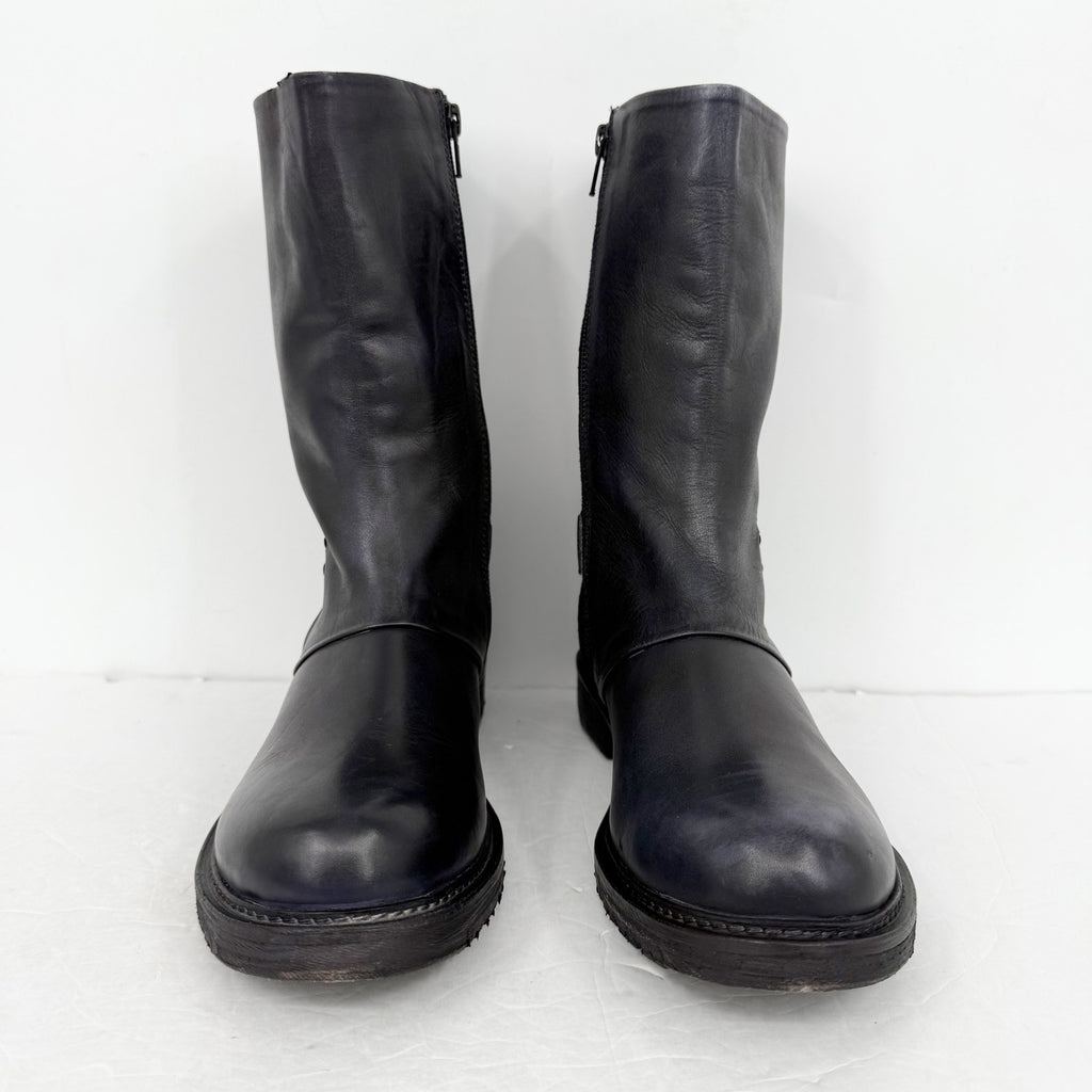 Vintage Foundry Womens Camila Bootie US 8.5 EU 39 Black Leather NIB