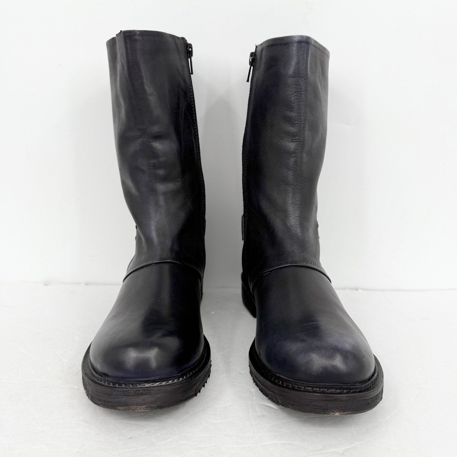 Vintage Foundry Womens Camila Bootie US 8.5 EU 39 Black Leather NIB