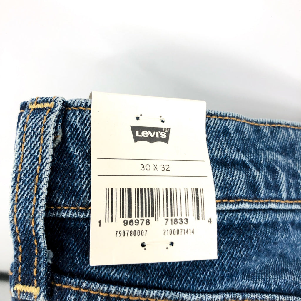 Levi's Womens Ribcage Straight Jeans 30x32 SIZE 10 Valley View 790780007 NWT