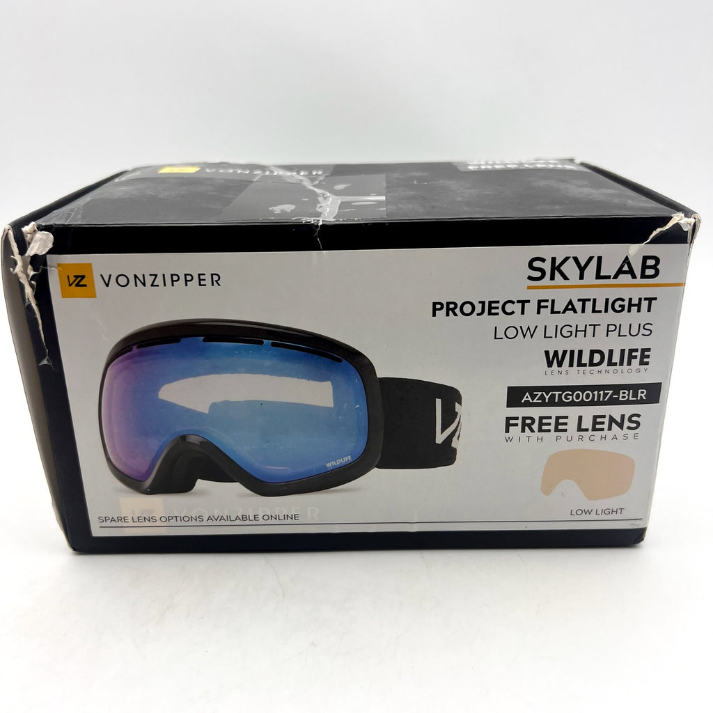 VONZIPPER Skylab Adult Snow Goggles One size Black Satin/Wildlife NIB