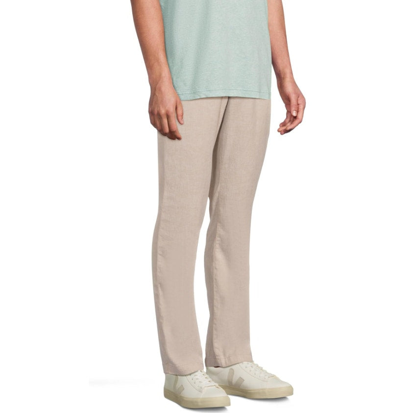 TOMMY BAHAMA Men's Beach Coast Linen Pants XL Stone Khaki 32" Inseam NWT