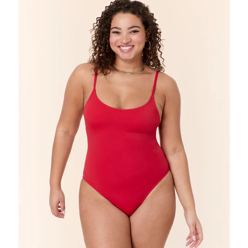 ANDIE SWIM Amalfi Classic One Piece Swimsuit XXL US 18 Cherry Red