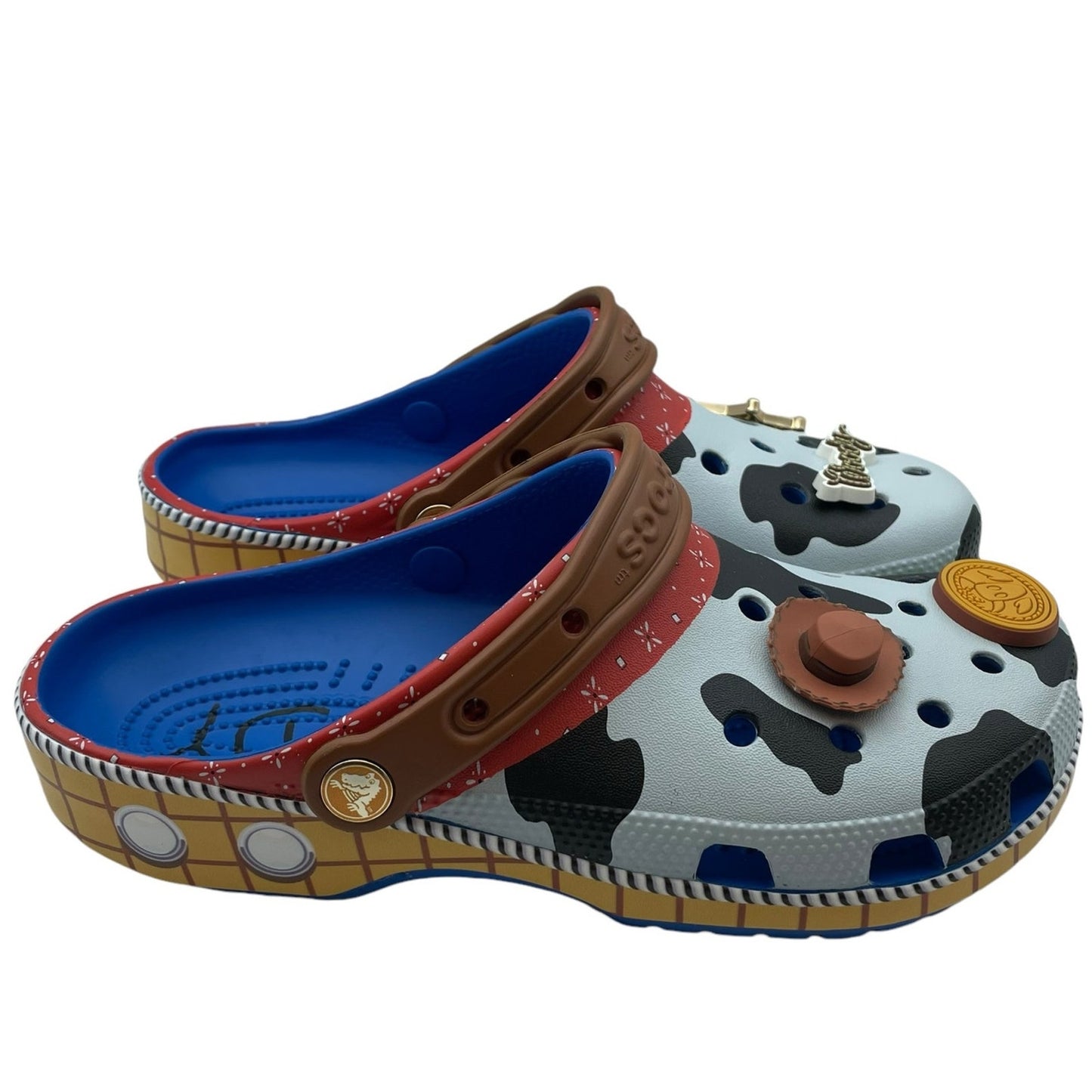 Crocs Unisex Sheriff Woody Classic Clogs Mens 6 Womens 8 Toy Story NWT