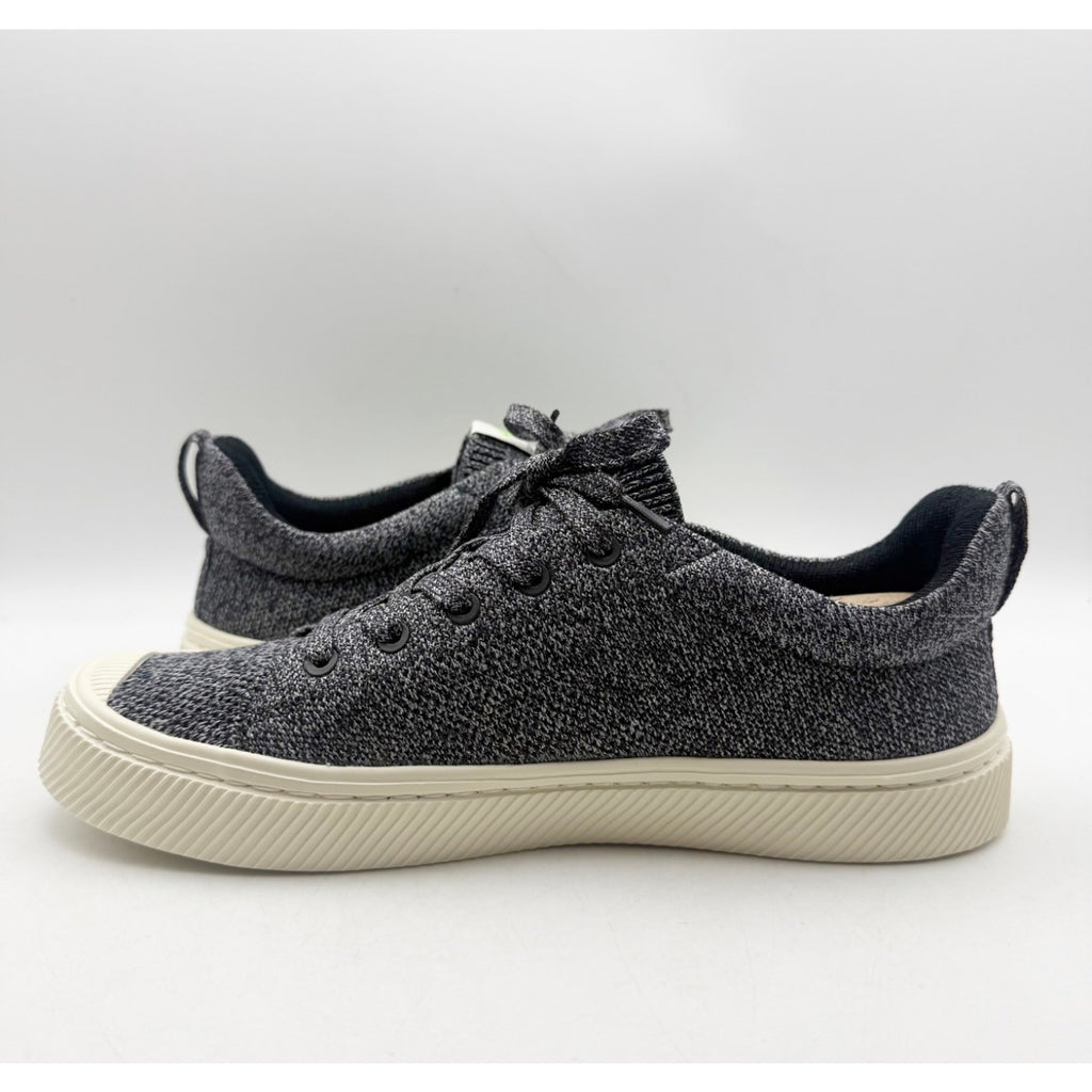 Cariuma Womens IBI Low Sneakers Size 6.5 Stone Grey Bamboo Knit Casual NIB