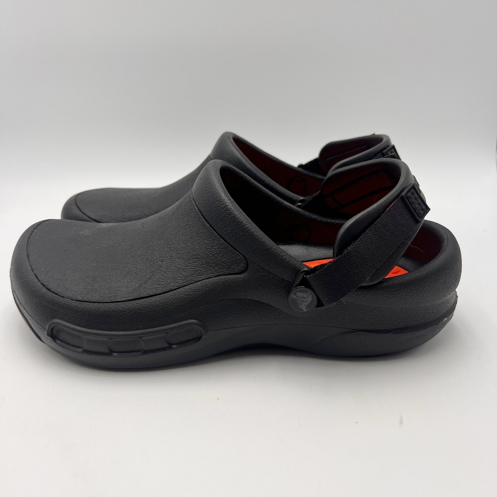 Crocs Bistro Pro Literide Work Clogs Mens 9 Womens 11 Black SR NIB