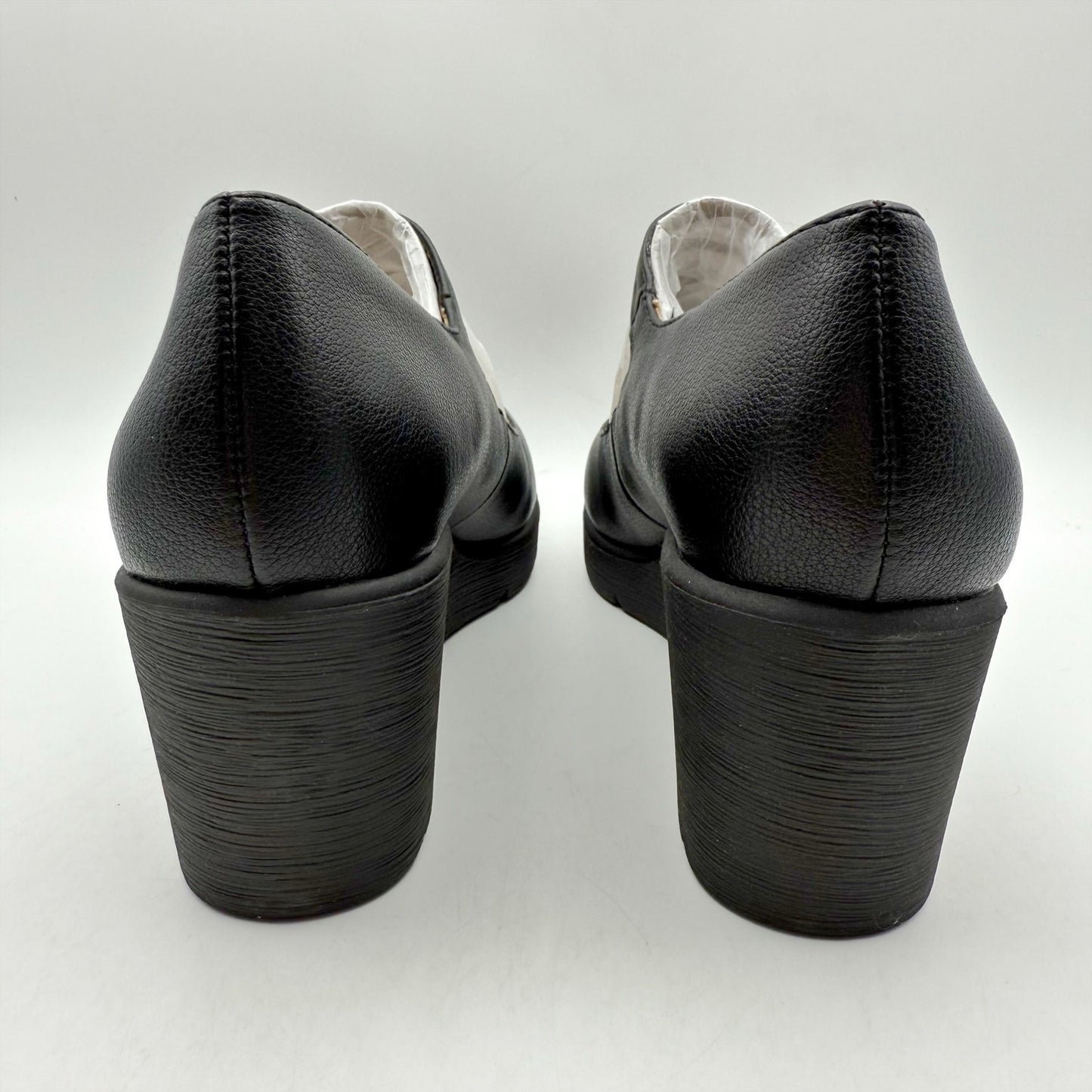 NATURALIZER Womens Adore Mary Jane Wedge Heels US 12 M EU 43 Black NWOB