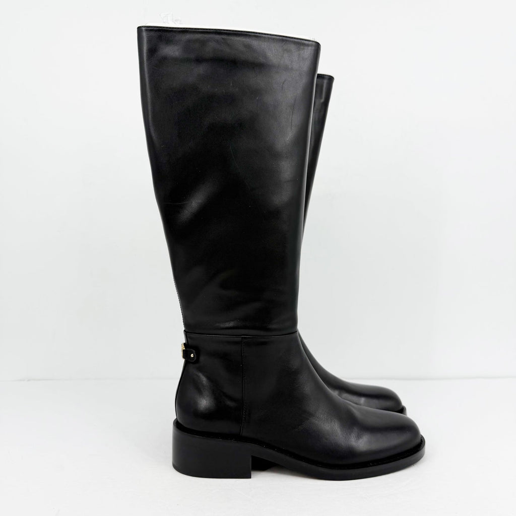 Sam Edelman Womens Mable Tall Boots Size 9.5 M EU 40.5 Black Leather NIB