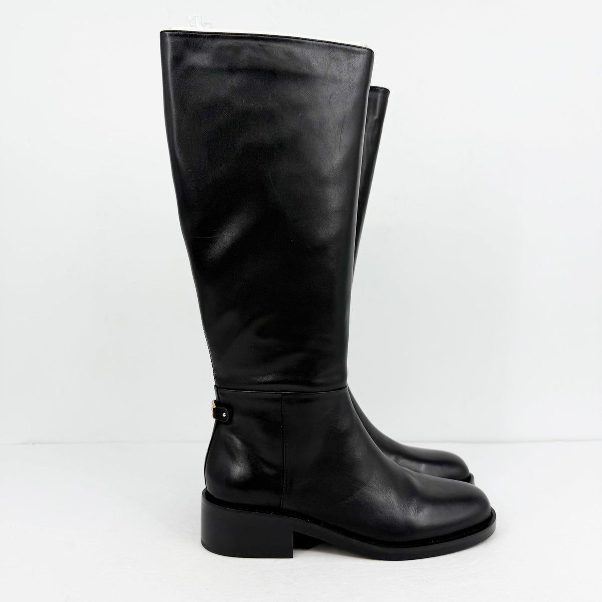 Sam Edelman Womens Mable Tall Boots Size 9.5 M EU 40.5 Black Leather NIB
