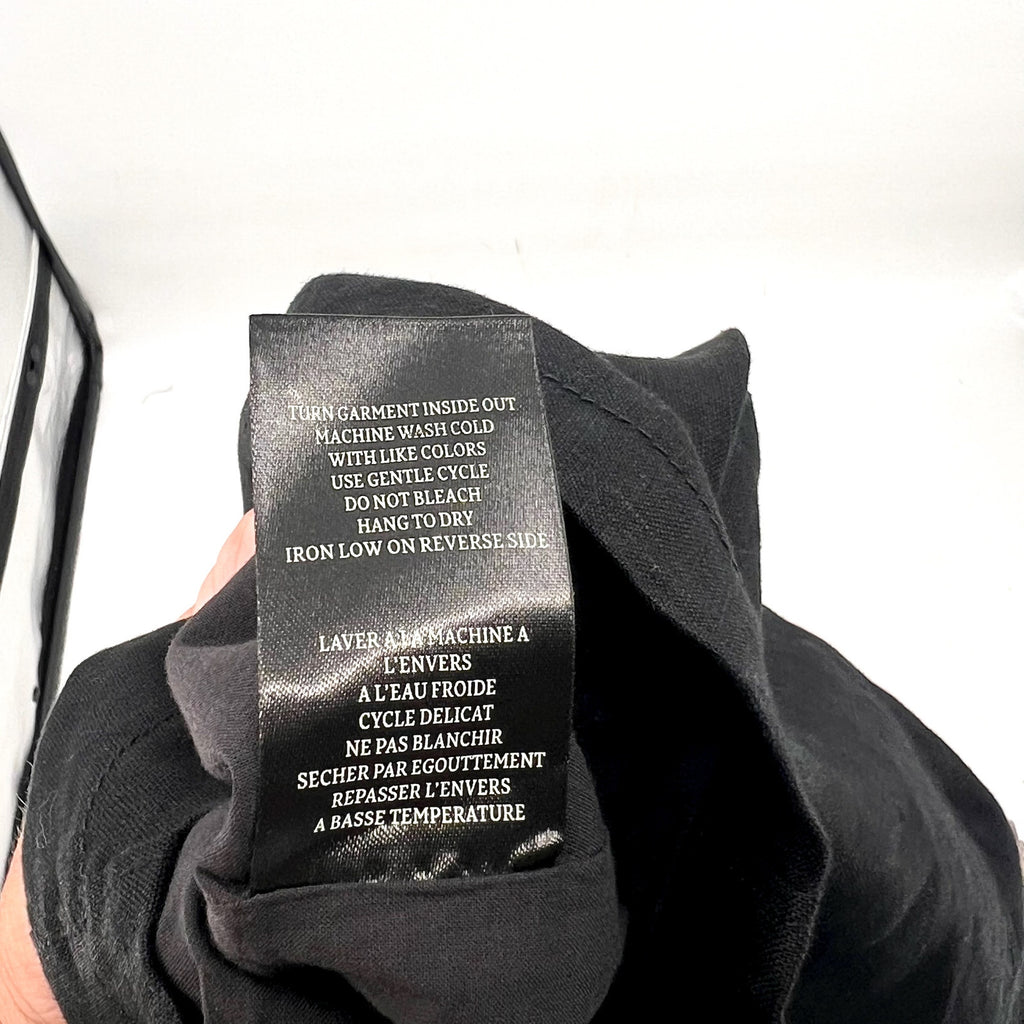 BLANKNYC Women's City Nights Linen Mini Dress Small Black Sleeveless NWT