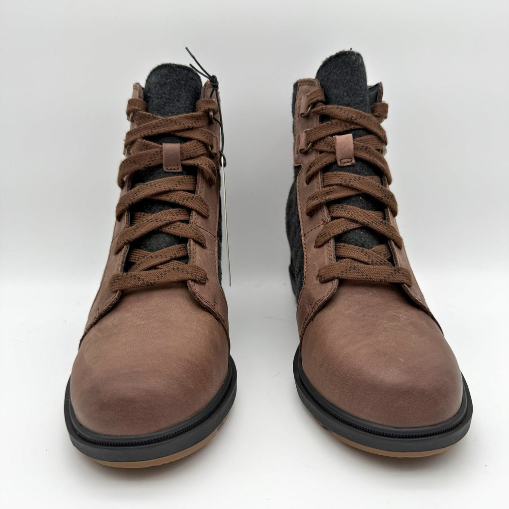Sorel Womens Evie ll NW Ankle Bootie US 7.5 EU 38.5 Tan Suede Waterproof NIB