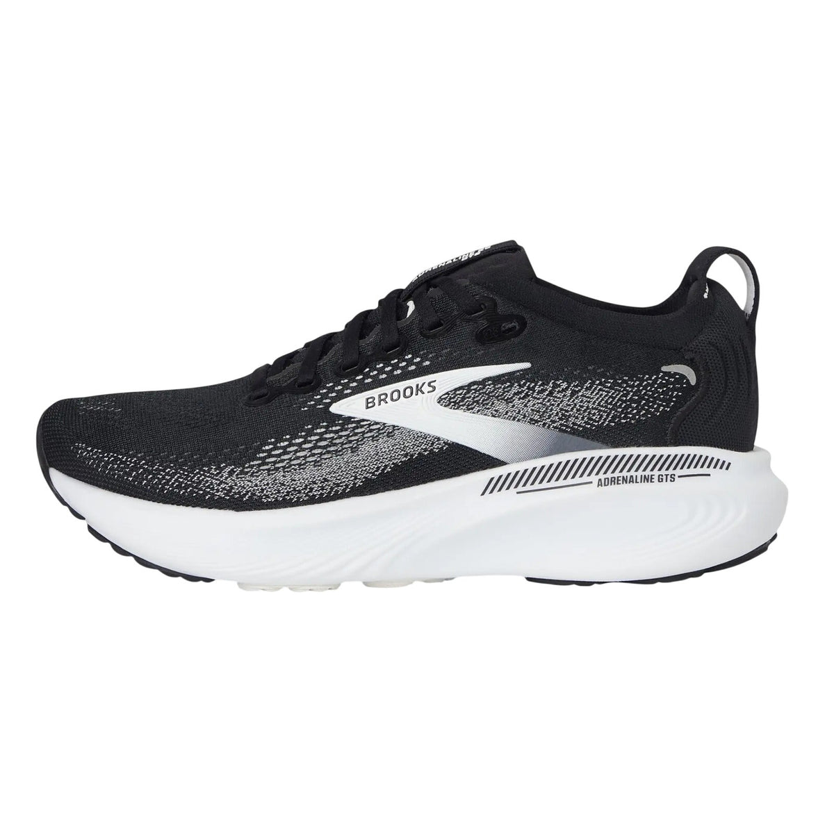 Brooks Womens Adrenaline GTS 25 Running Shoes Size 8.5 XW 2E Black Athletic NIB