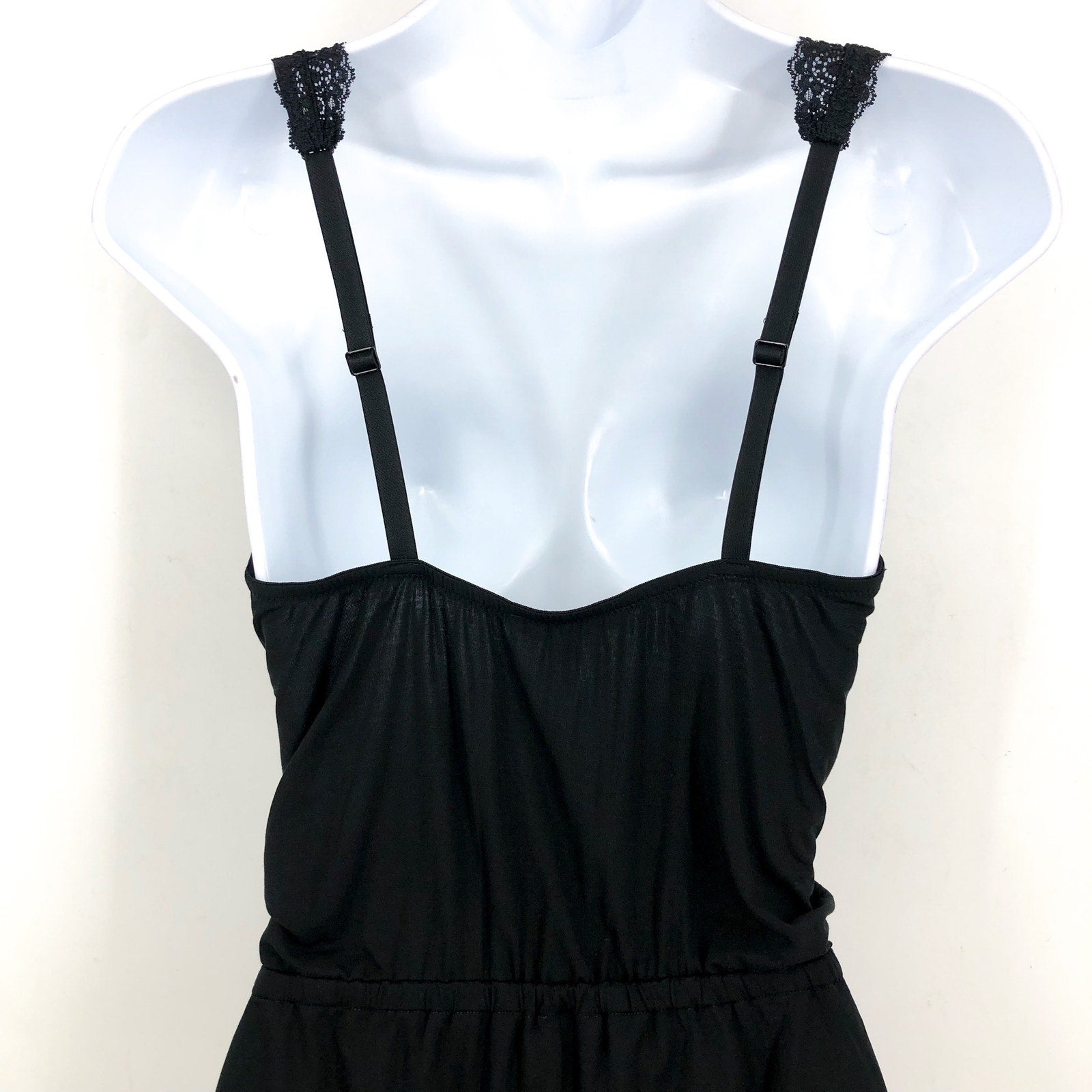 COSABELLA Women's Giulia Modal Sleep Romper Small Black Sleeveless NWT