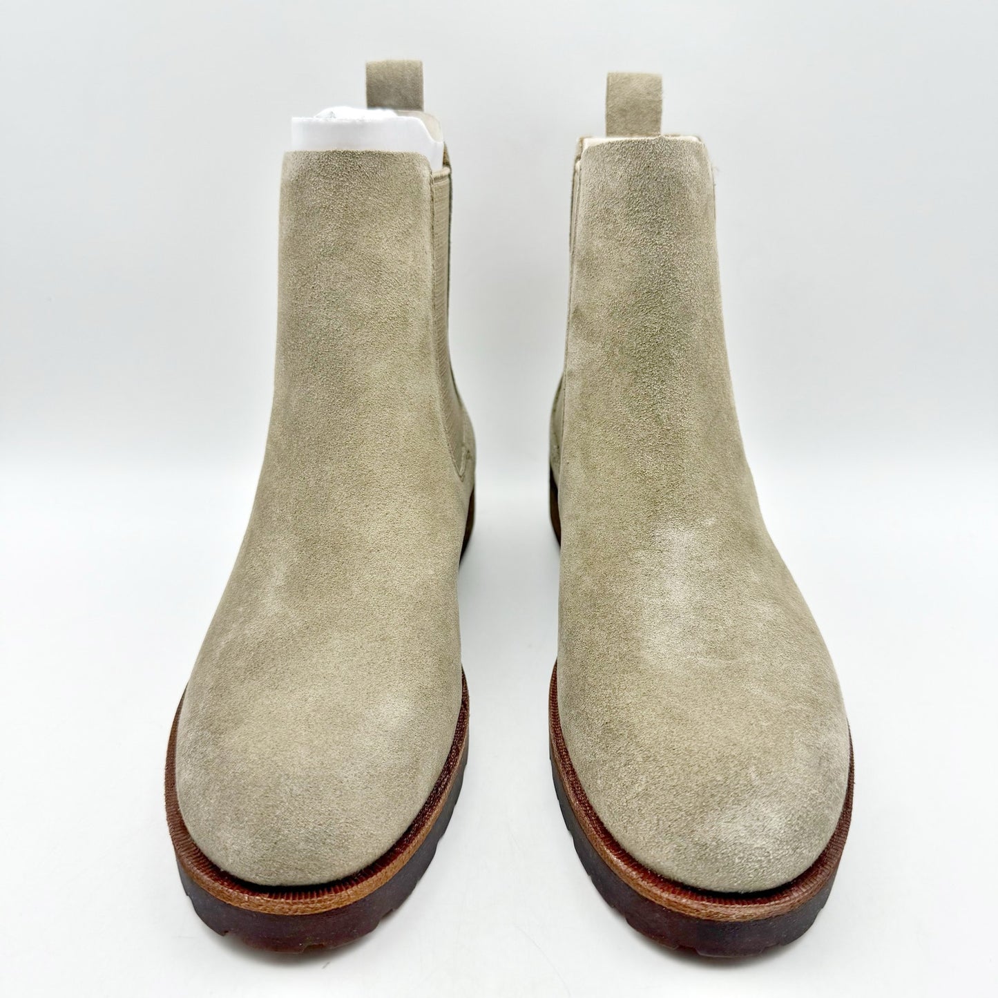 Kork Ease Womens Bristol Chelsea Ankle Boots US 6.5 M Taupe Suede NIB