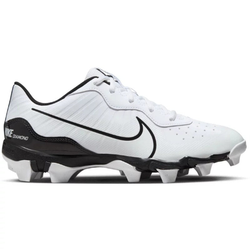 Nike Men Alpha Huarache 4 Keystone Baseball Cleats US 13 White Black DJ6524 NWOB