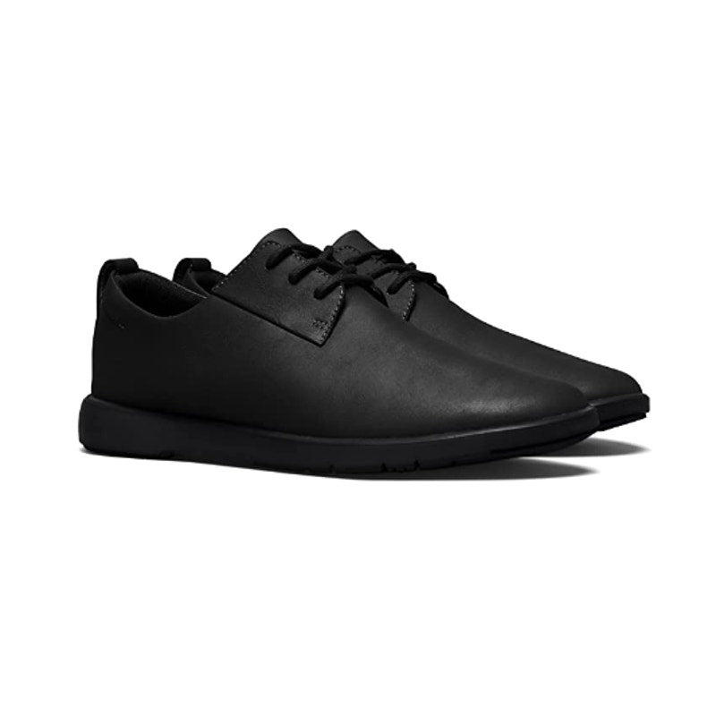 Ponto Womens The Pacific Oxford Shoe US 9 M Black Recycled Leather NWOB
