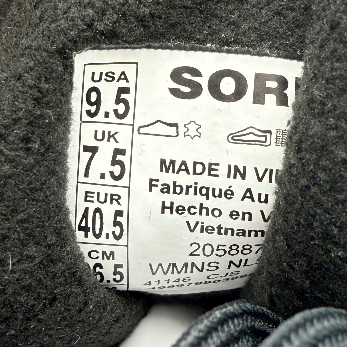 Sorel Womens Explorer Next Joan Winter Boot US 9.5 Black Leather Waterproof NIB