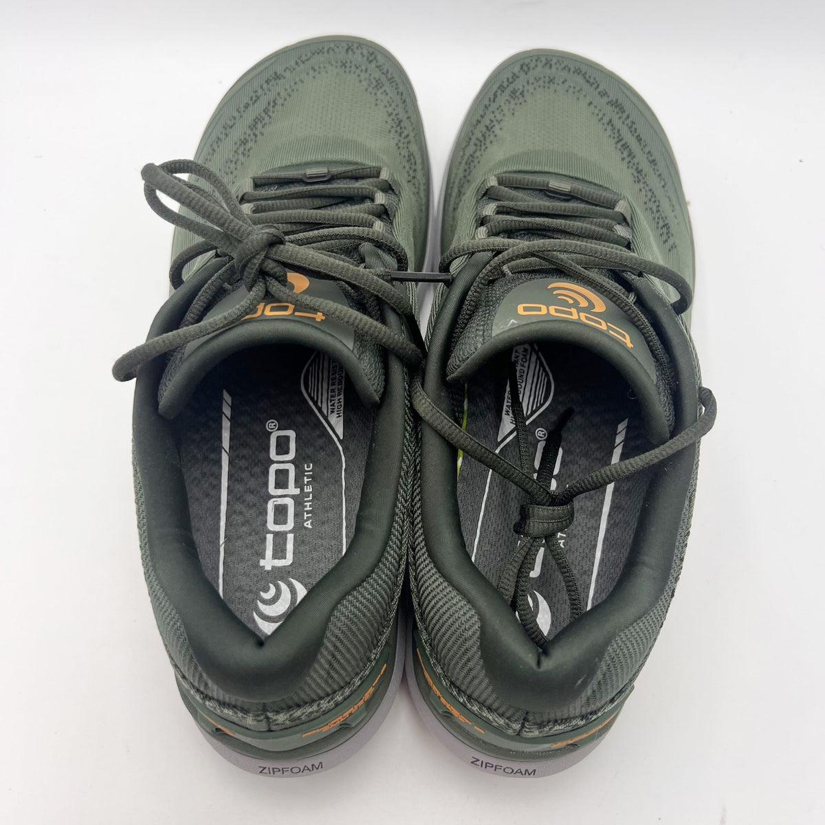 Topo Athletic Mens Pursuit 2 Trail Athletic Shoes Size 10 Green Running NIB