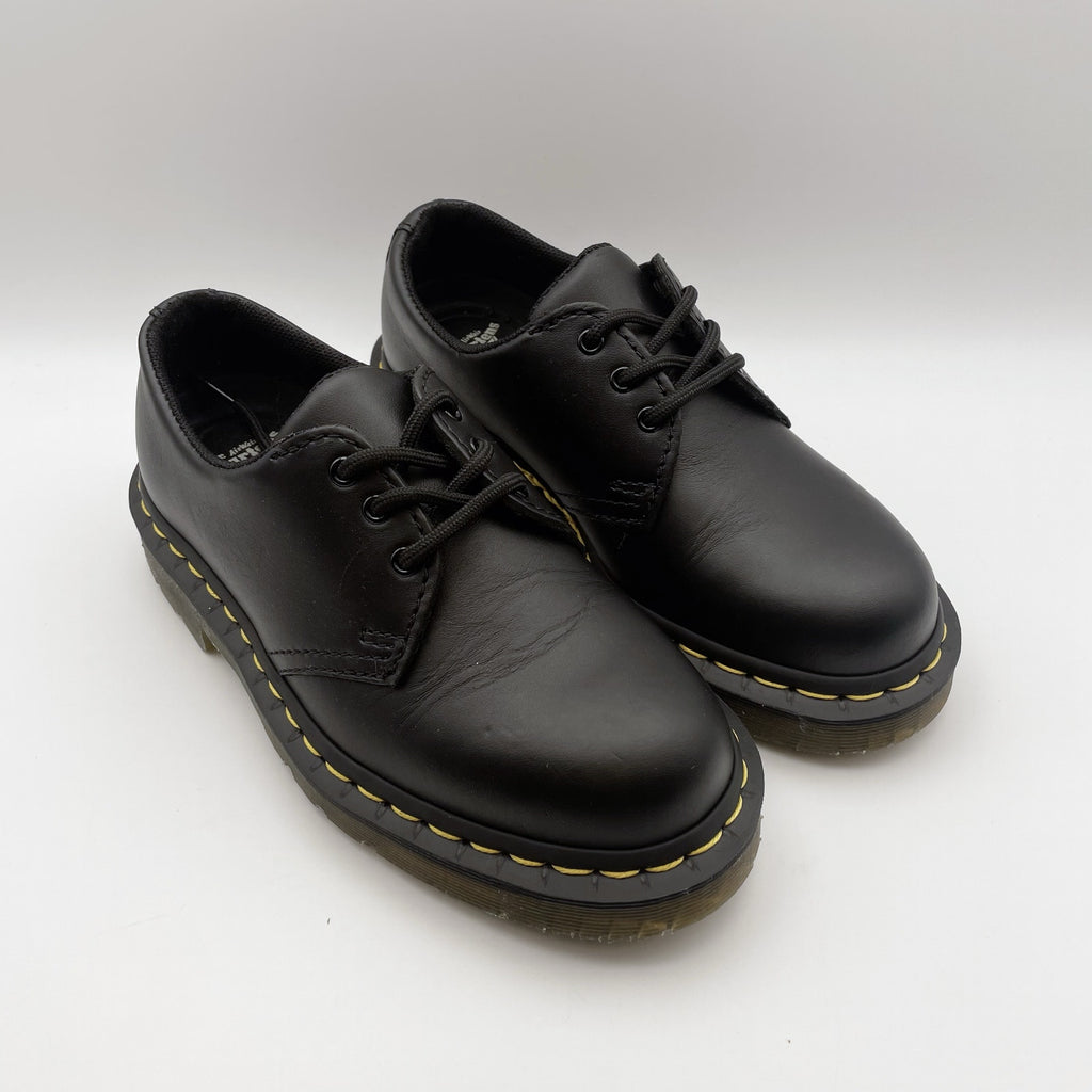 Dr. Martens Work 1461 Shoes Womens US 5 EU 36 Black Leather WR SR NIB