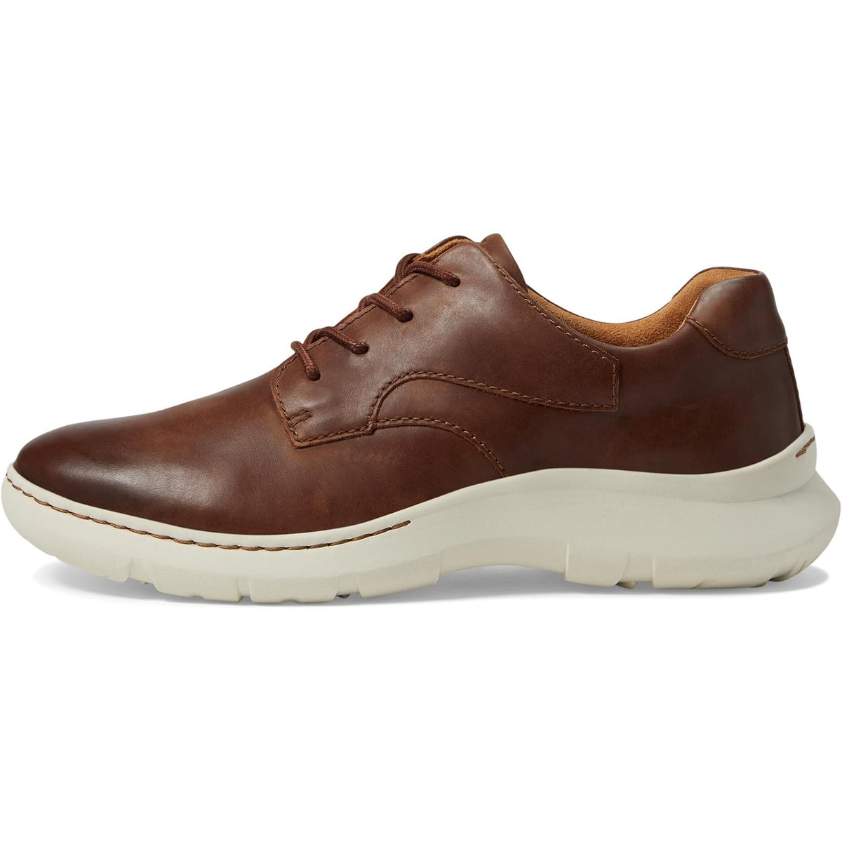 Born Mens Cornell Casual Sneakers Size 9.5 Brown Full Grain Leather Lace Up NIB