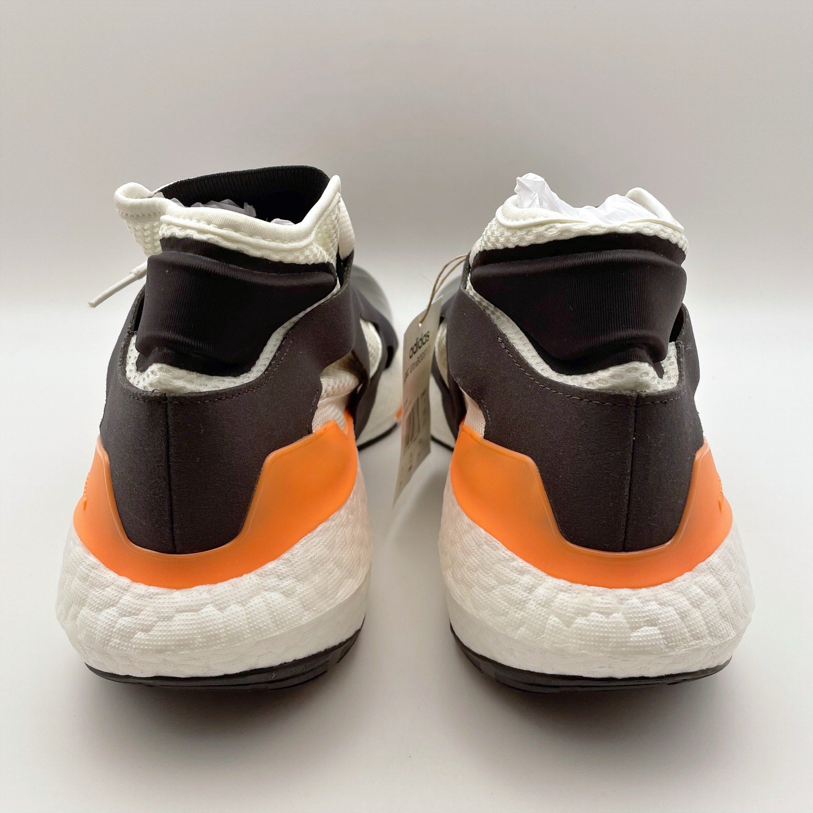 Adidas by Stella McCartney Womens Ultraboost 21 Sneakers US 9.5 Black Orange NIB