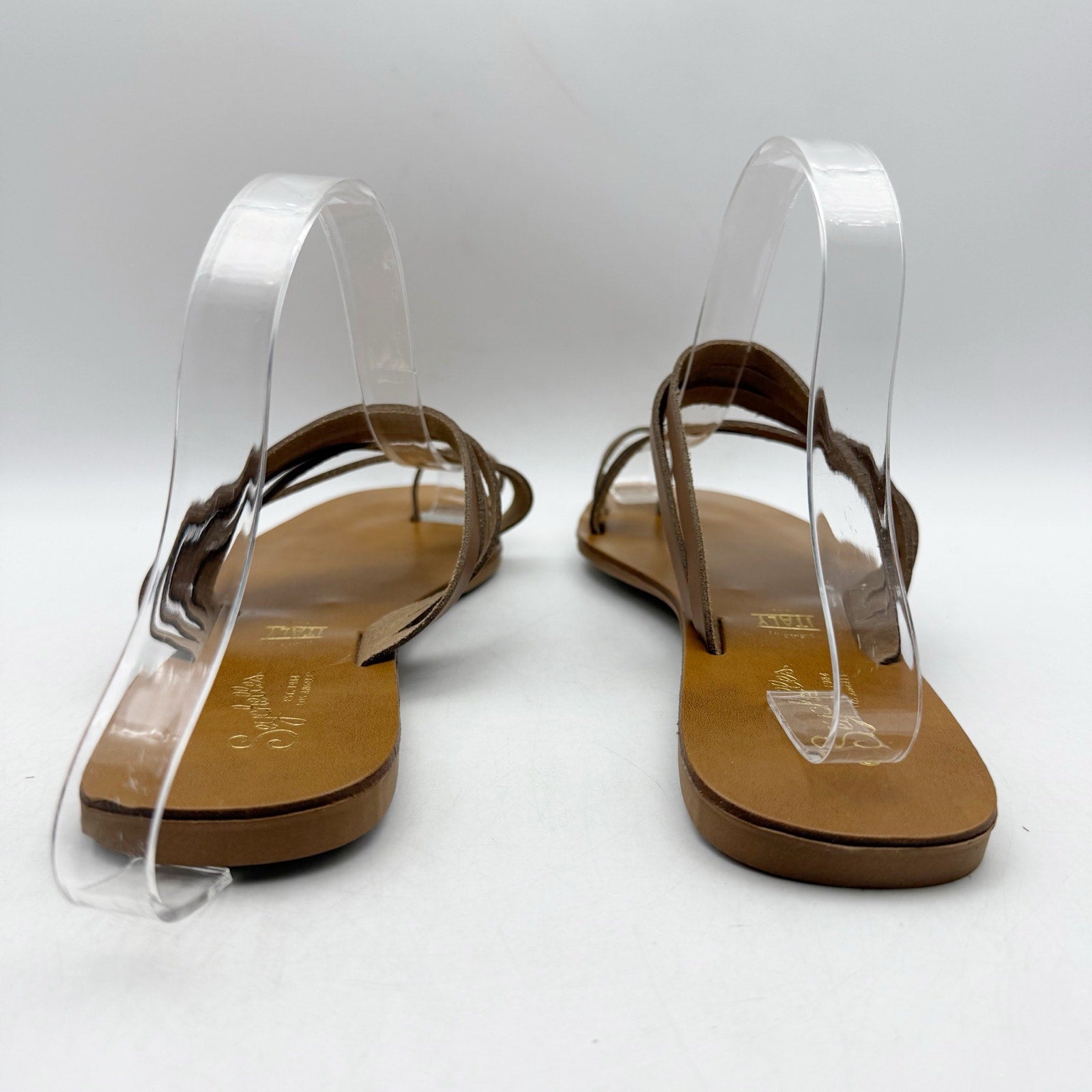 Seychelles Womens Summer Rain Sandals US 7 EU 38 Brown Leather NWOB