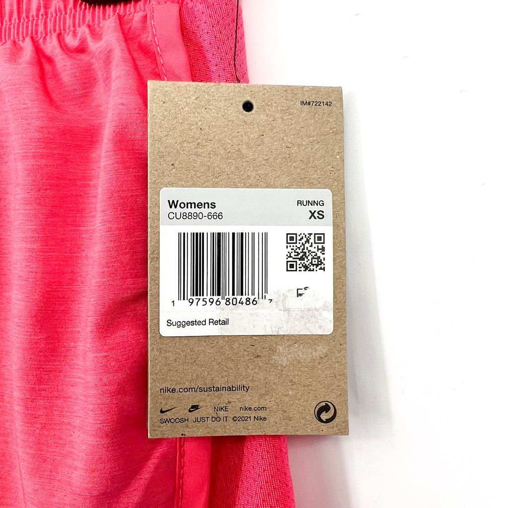 NIKE Women's Tempo Running Shorts XS Pink Light Pink Brief-Lined NWT