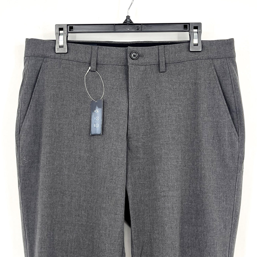 J.CREW Men's Slim-fit Thompson Performance Suit Pants 32x30 Grey Tapered Leg NWT