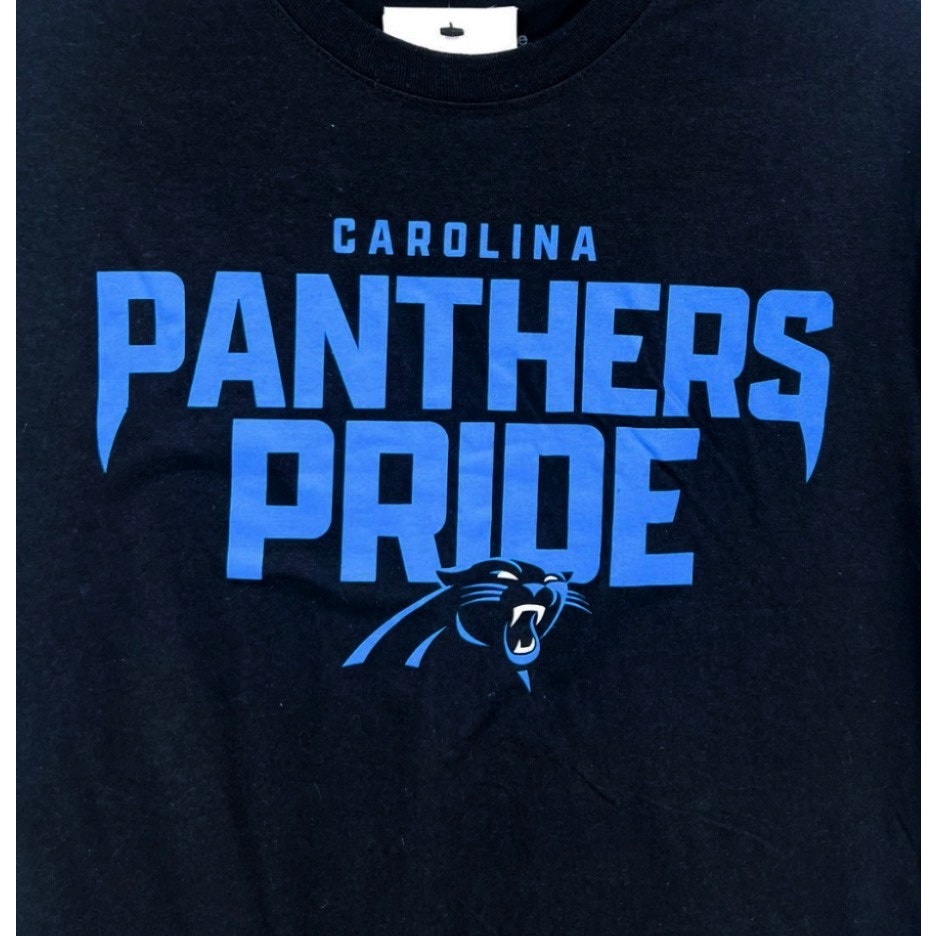 NIKE Mens Carolina Panthers - Panthers Pride T-Shirt Medium Black Blue NWT