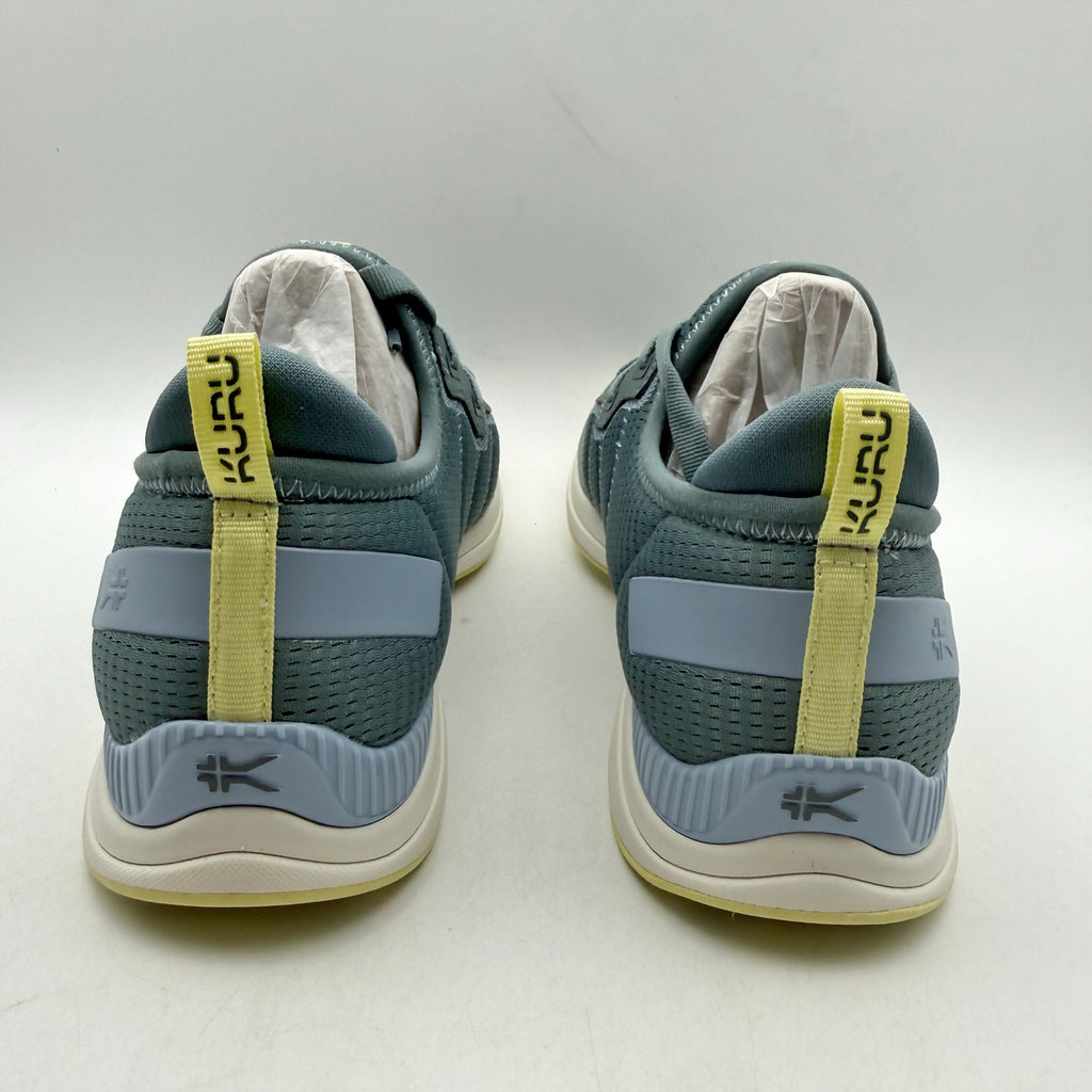 KURU Womens Stride Move Casual Sneakers Size 7.5 M EU 38 Blue Green Slip On NIB