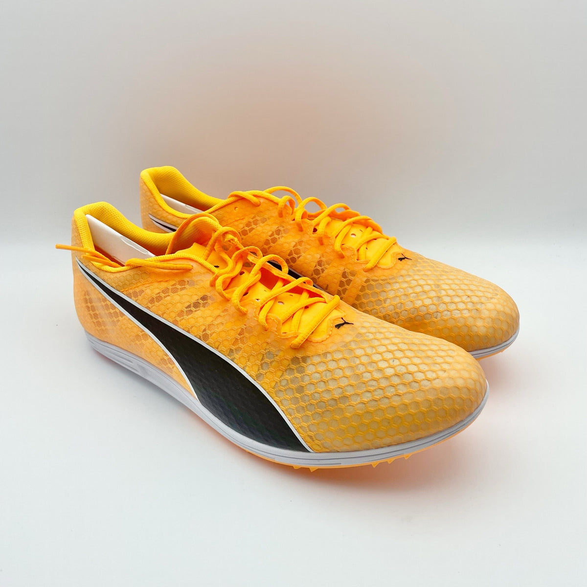 Puma Men's EvoSpeed Distance 11 Running Shoe Size 9.5 Orange/Black