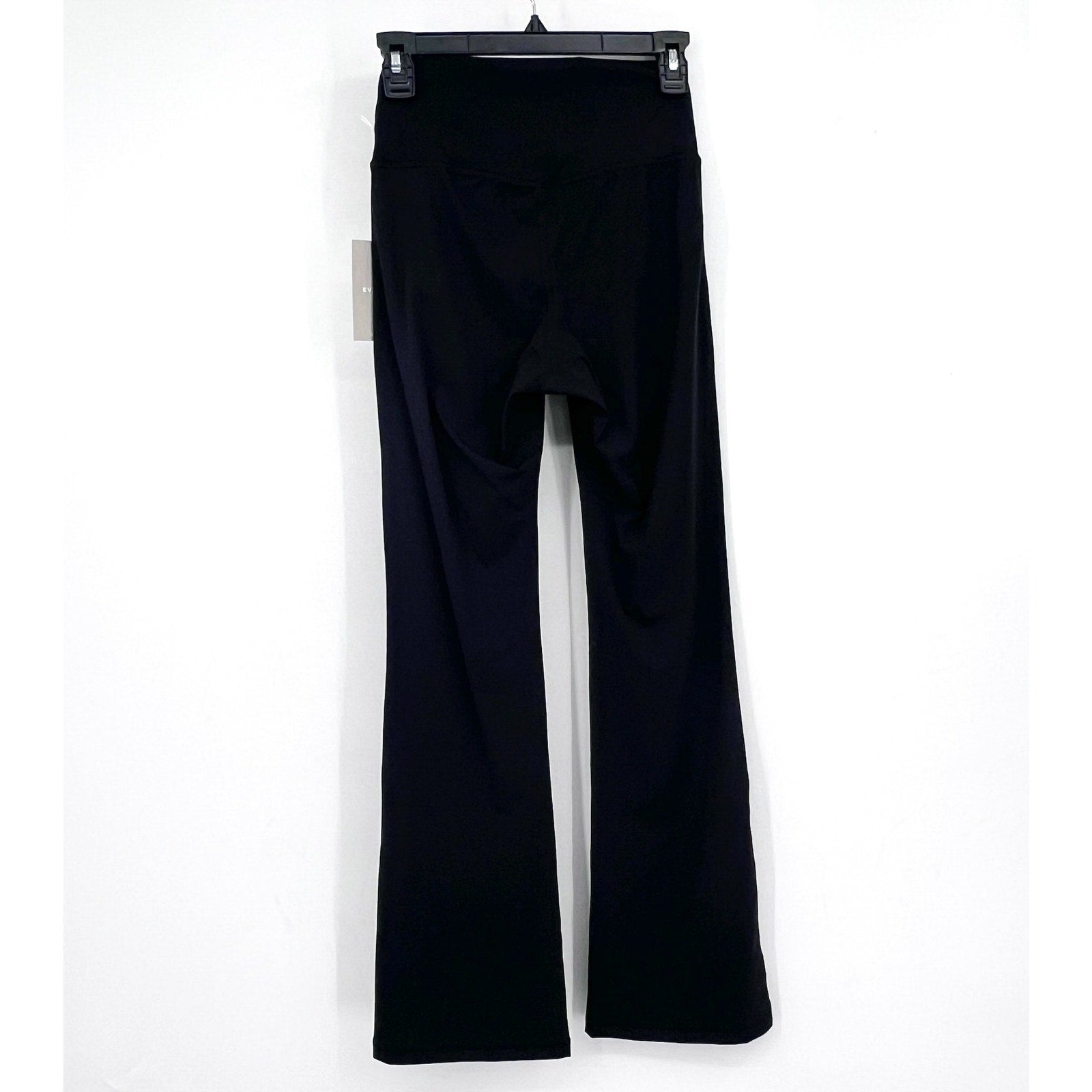 EVERLANE Women's The Perform Flare Leggings Small Black High Waisted NWT