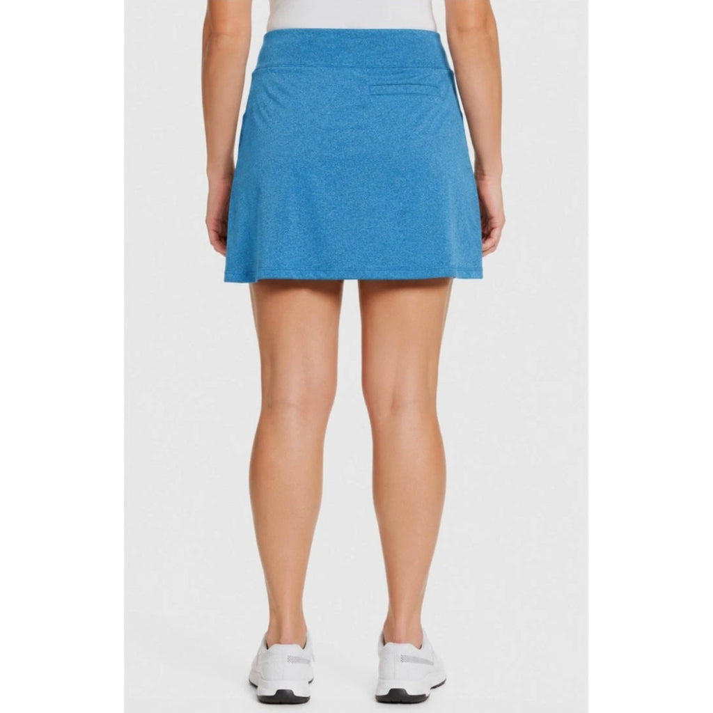 CALLAWAY Women's Opti Dri TrueSculpt Golf Skort Large Vivid Blue Heather NWT