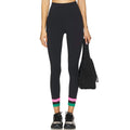 BEACH RIOT Women's Asher 7/8 Leggings Medium Black Colorblock Athletic NWT