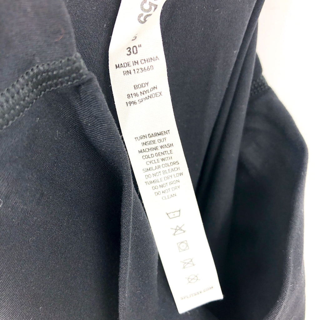 SPLITS59 Women's Raquel High Waist Flared Legging Small Black Elastic Waist NWT