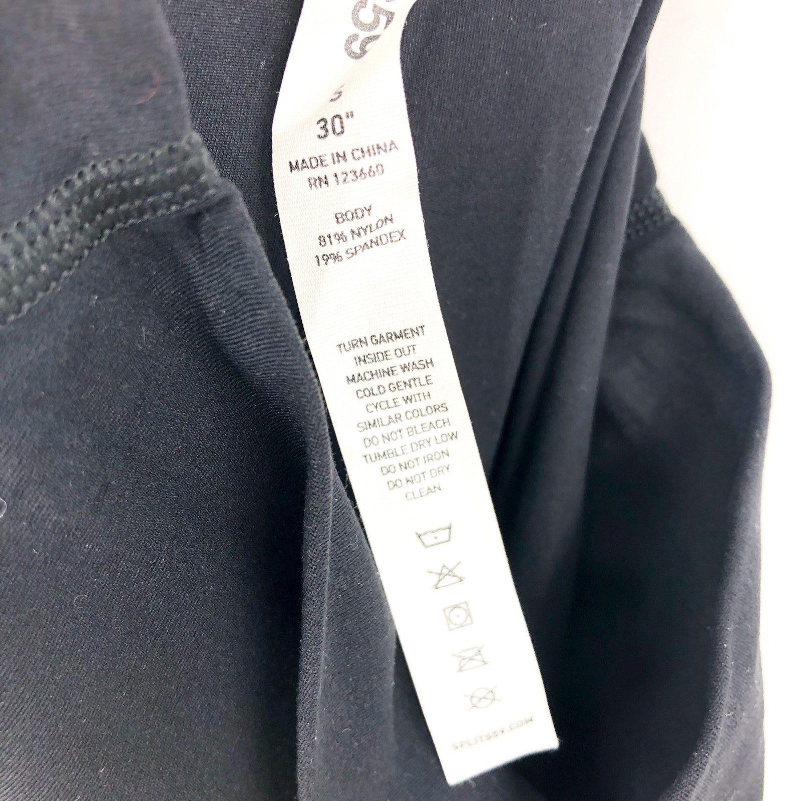 SPLITS59 Women's Raquel High Waist Flared Legging Small Black Elastic Waist NWT