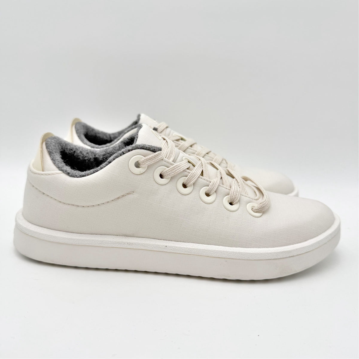 AllBirds Womens Piper Casual Sneakers Size 9 EU 39 White Merino Wool Woven NIB