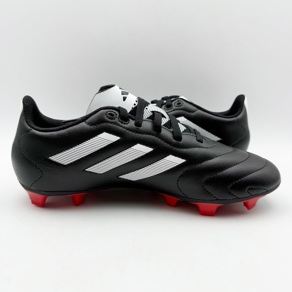 Adidas Mens Goletto VIII Firm Ground Soccer Cleats Size 9 Black Red Athletic NWT
