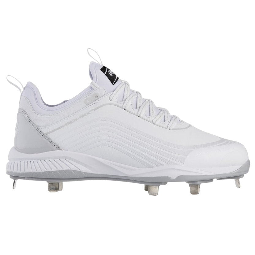 Rawlings Mens Bullpen Low Baseball Cleats Size 8 D White Athletic NWOB