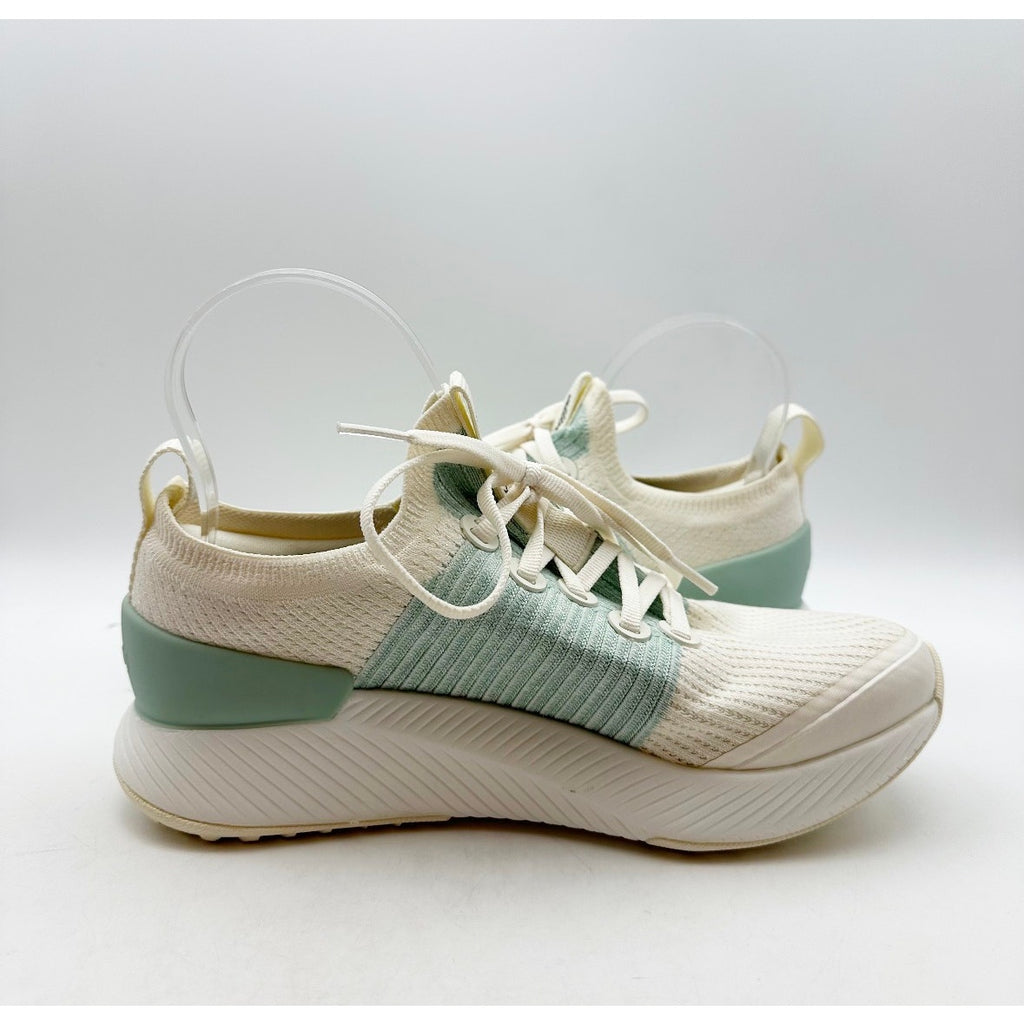 ALLBIRDS Womens Tree Glider Athletic Shoes Size 6 White Green NWOB