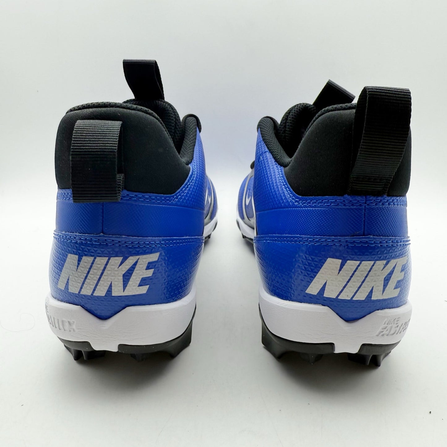 Nike Mens Alpha Menace 4 Shark Football Cleats US 11 Blue White NWOB