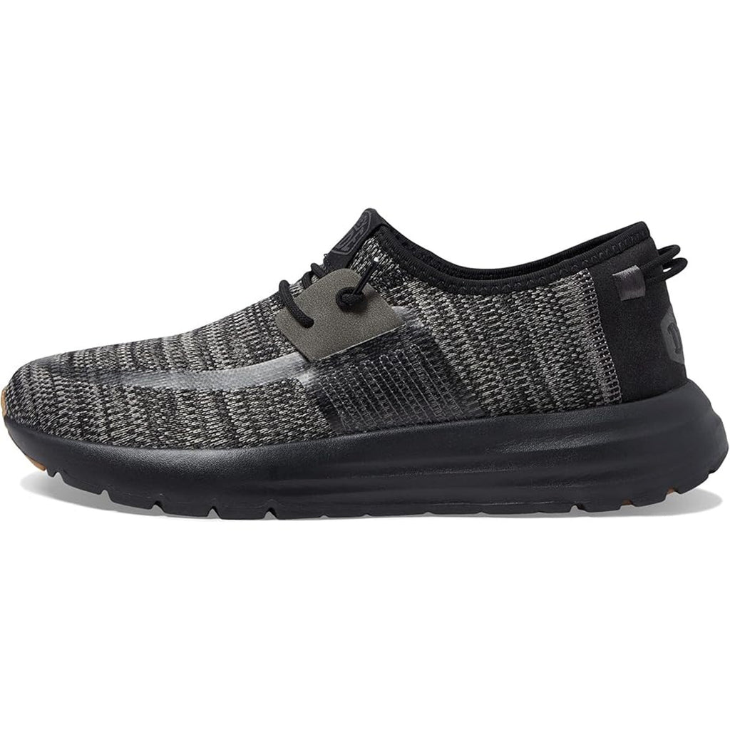 Hey Dude Mens Sirocco Casual Shoes US 13 EU 46 Grey Black NIB