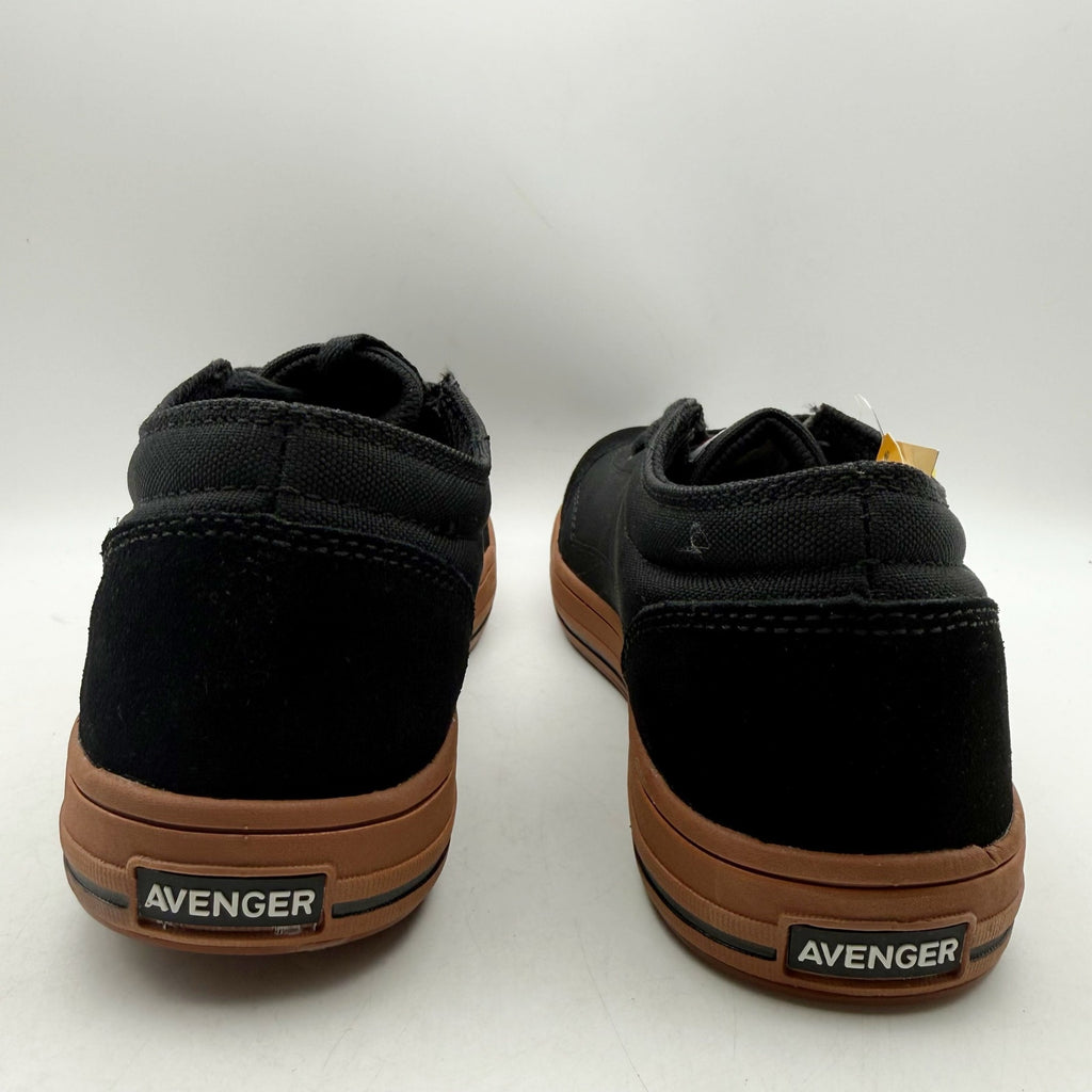 Avenger Mens Blade 3 Eye Low Work Shoes 9 WIDE Black Comp Toe A134 SR EH NIB