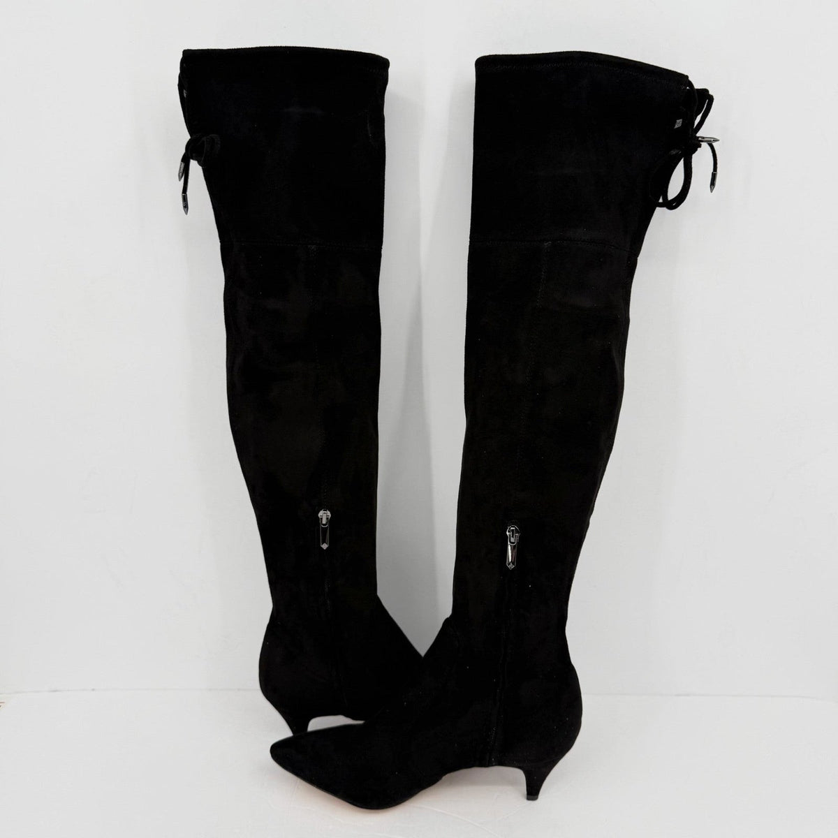 Sam Edelman Womens Kristie Over the Knee Boots Size 8.5 EU 38.5 Black NWOB