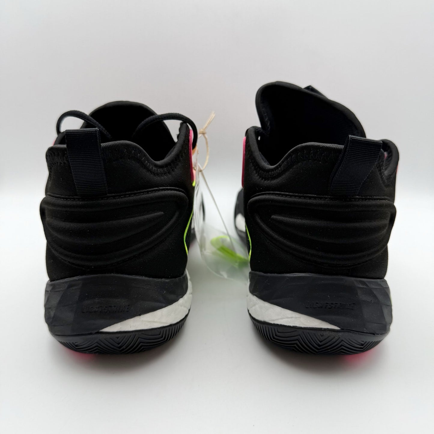 Adidas BYW Select Basketball Shoes Mens 10 Womens 11 Black Orange Athletic NIB