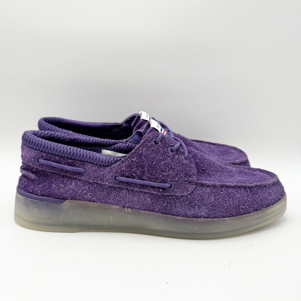 SPERRY x Concepts Mens 3-Eye Cup Top-Sider Loafers Size 13 Purple Suede NWOB
