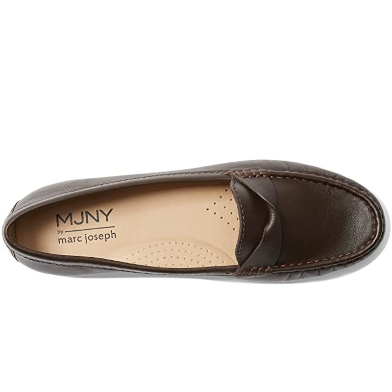 Marc Joseph New York Womens Beverley Road Loafers US 8 EU 39 Brown Leather NIB
