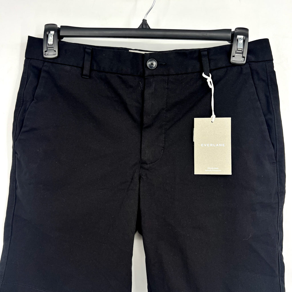 EVERLANE Men's The 9" Performance Chino Shorts Size 32 Black Slim-Fit NWT