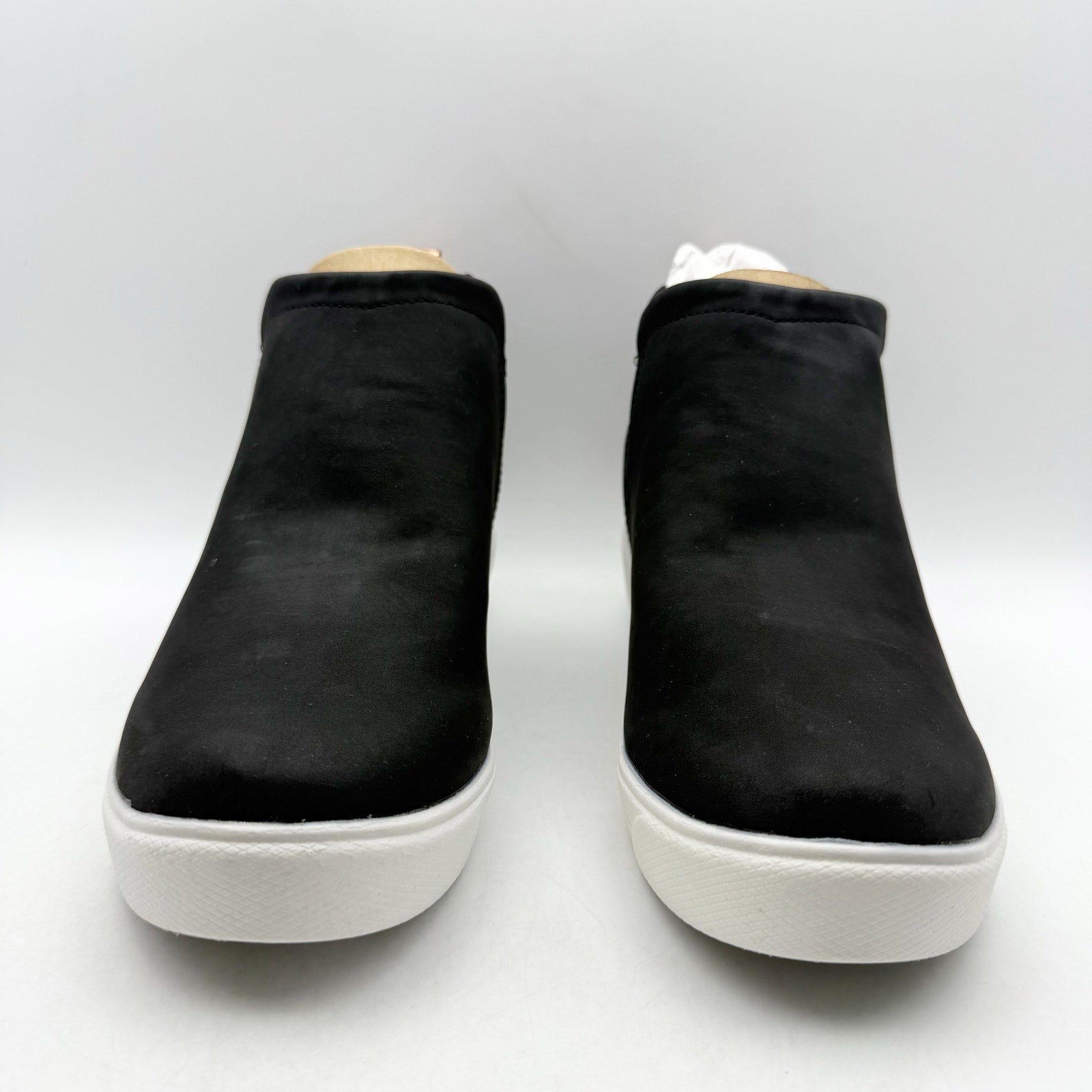Ryka Womens Vera Wedge Casual Sneakers US 8.5 M EU 38.5 Black Knit NIB