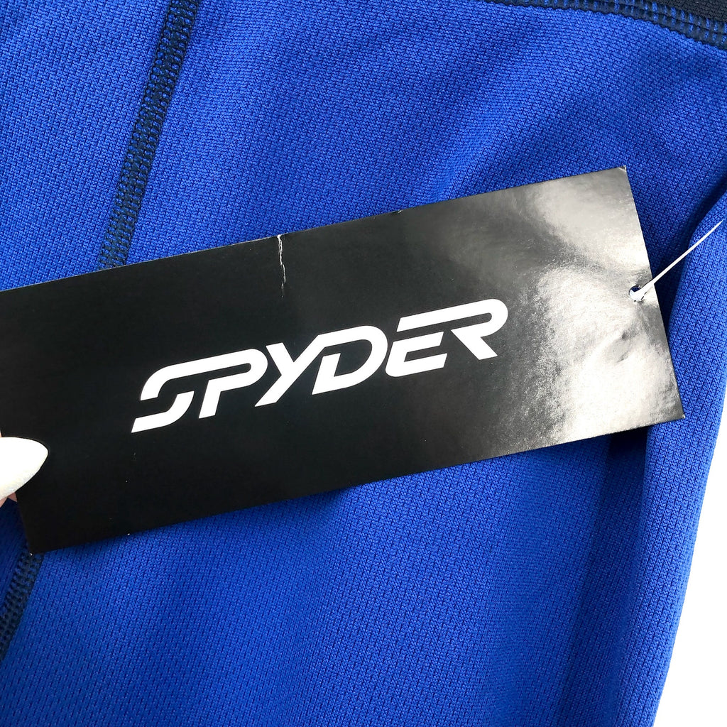 SPYDER Men's Charger Pants Small Electric Blue Leggings Base Layer UPF NWT