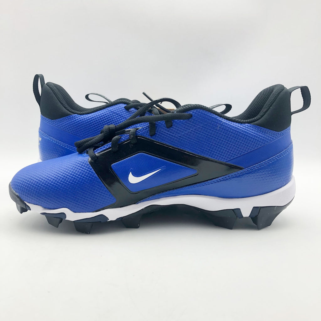 Nike Men's Alpha Menace 4 Shark Football Cleats Size 9.5 Blue White NWOB